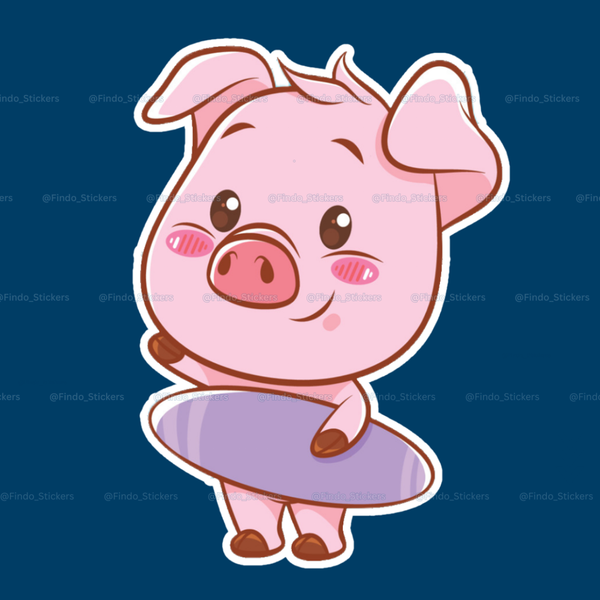 استیکر پیگی🐷