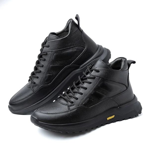 نیم بوت مردانه چرم طبیعی مدل Trekking