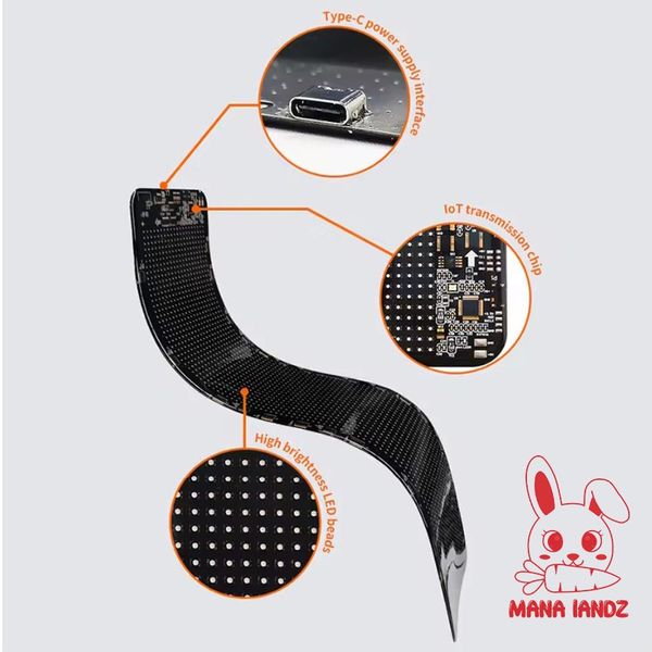 نمایشگر منطعف ماتریکس پنل | LED MATRIX PANEL