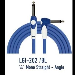 KIRLIN CABLE LGI-202/10M (1/4 MONO STRAGHT-ANGLE)