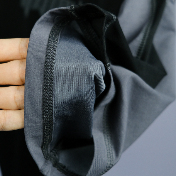 تیشرت وارداتی باکسی طرح kmuferd مشکی