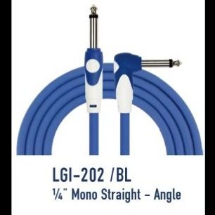 KIRLIN CABLE LGI-202/6M (1/4 MONO STRAGHT-ANGLE)