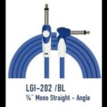 KIRLIN CABLE LGI-202/3M (1/4 MONO STRAGHT-ANGLE)
