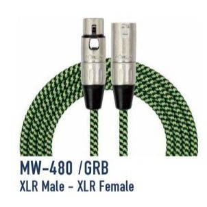 KIRLIN CABLLE MW-480/3M (XLR MALE - XLR FEMAIL)