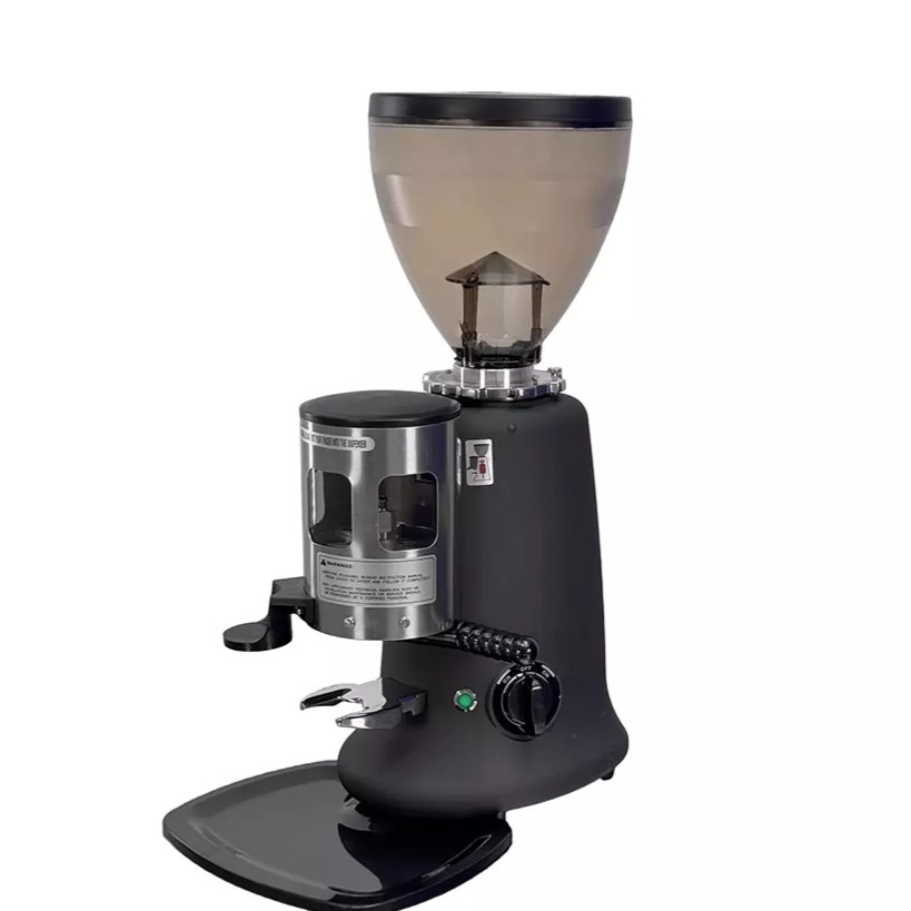 آسیاب قهوه صنعتی دوزردار King Grinder مدل JX‑600AB با تیغه تیتانیوم 64 میلی‌متری | آسیاب قهوه مخزن دار حرفه‌ای کافی شاپ