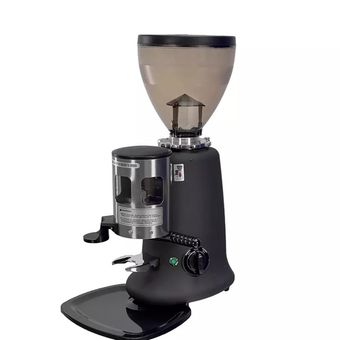 آسیاب قهوه صنعتی دوزردار King Grinder مدل JX‑600AB با تیغه تیتانیوم 64 میلی‌متری | آسیاب قهوه مخزن دار حرفه‌ای کافی شاپ