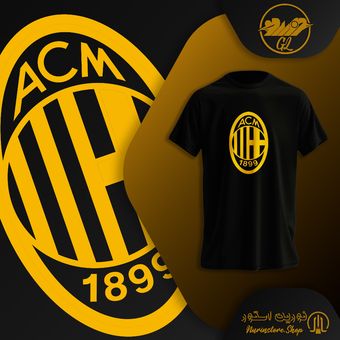 تیشرت ⚜️Nurin Golden Line⚜️ | طرح آث میلان AC Milan