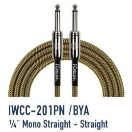 KIRLIN CABLE IWCC-201 PN/6M (1/4 MONO STRAGHT)