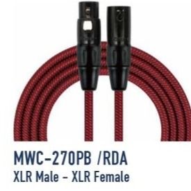KIRLIN CABLE MWC-270PB/3M (XLR MALE - XLR FEMAIL)
