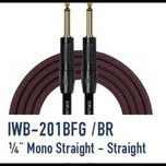 KIRLIN CABLE IWB-201 BFG/6M (1/4 MONO STRAGHT-ANGLE)