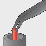 انبر دم کج یونیور مدل 512/4G سایز 8 اینچ