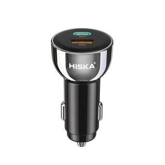شارژر فندکی 48 وات هیسکا مدل HCC-307