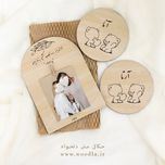 دیسک اسم نوزاد و کودک (سه سایز)
