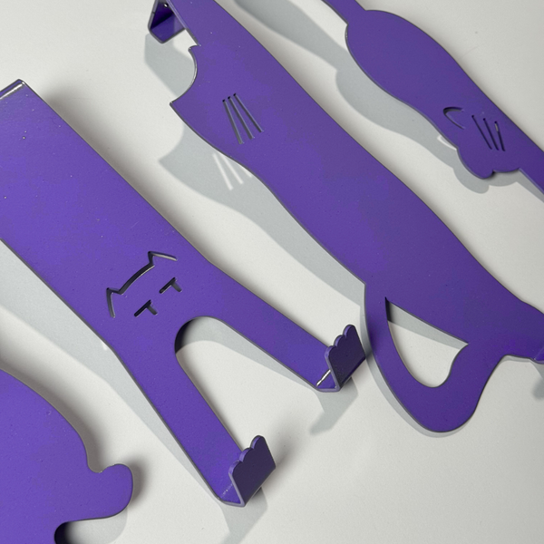 آویز پشت دری gorband بنفش 5 تایی