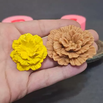 قالب گل ماری گلد میخک 2 عددی، قالب سیلیکونی
