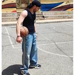 شلوار بگ بالنسیاگا سه خط وارداتی