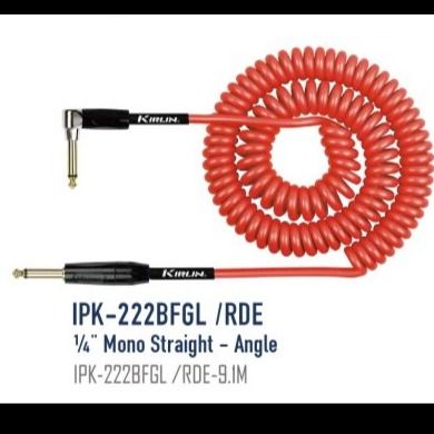 KIRLIN CABLE IPK-222-9.1M (1/4 MONO STRAGHT)