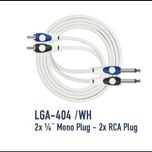 KIRLIN CABLE LGA-404/3M (2*RCA PLUG-2*1/4 MONO PLUG)