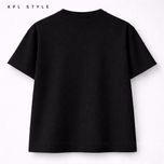 تیشرت باکسی 100٪ پنبه با طرح DUTA | ضد حساسیت | کد 1474