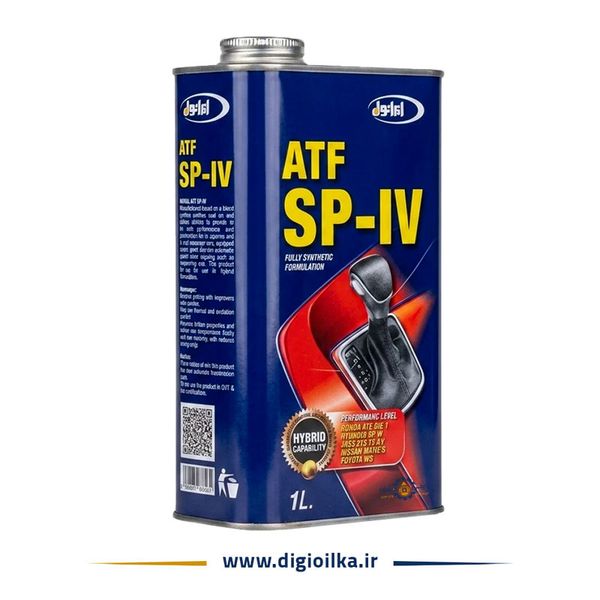 روغن گیربکس اتومات ایرانول مدل SP-IV حجم 1 لیتر