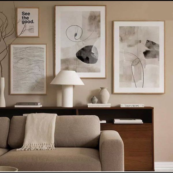 گالری وال 4 عددی مینیمال