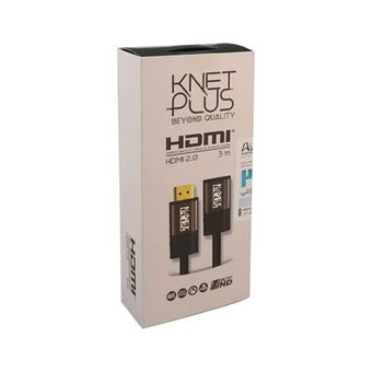 کابل افزایش طول 2.0 HDMI کی نت پلاس مدل KP-CHE2020 طول 2 متر