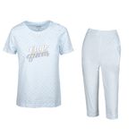 ست تی شرت آستین کوتاه و شلوارک زنانه مدل SB-SS-3420*740