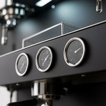 دستگاه اسپرسو صنعتی تورین Turin Pro Lamorindo دو گروپ مولتی بویلر PID دار سفید