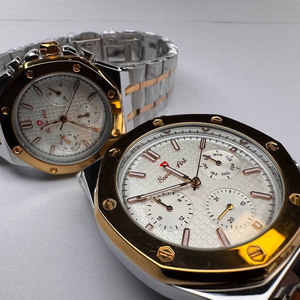 ست ساعت مچی عقربهای کوارتز زنانه و مردانه سوئیس آرت مدل ANT054-55SR1600