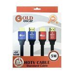 کابل HDMI 4K طول 5 متری OSCAR GOLD