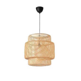 لوستر حصیری ایکیا مدل SINNERLIG، قطر 50 سانتیمتر