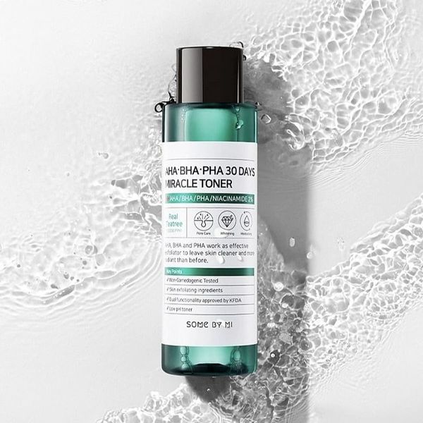 تونر ضد جوش و آبرسان 30 روزه میراکل سام بای می Some By Mi AHA BHA PHA 30 Days Miracle Toner 150ml