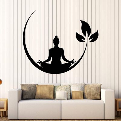 استیکر وی وین آرت طرح یوگا کد S24
