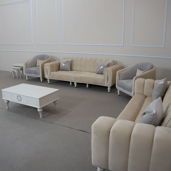 مبل راحتی 8نفره تخت خوابشو مدل صدف 3