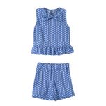 ست تاپ و شلوارک راحتی نوزادی مدل MDSS-CH2425