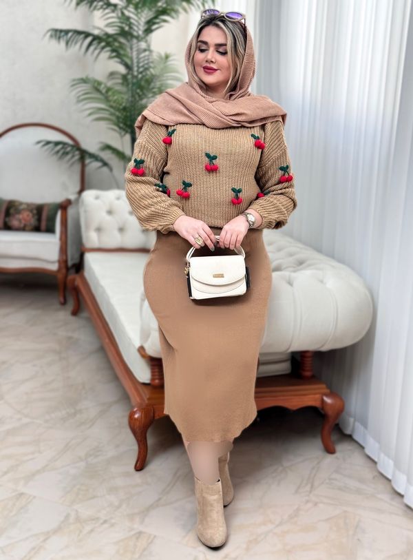 بلوز بافت گیلاس 2161