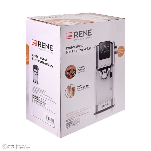 اسپرسو ساز رنه مدل REM-1712