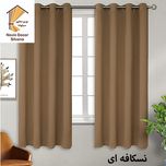 پرده نوین دکور سیلوانا مدل کتان 23 سایز 230 × 140 سانتی متر