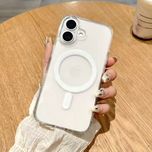 کاور Clear Case Magnetic مدل مگ سیف دار مناسب برای گوشی موبایل اپل Apple iPhone 16