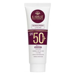 کرم ضدآفتاب ایلابرت مدل ضد لک بی رنگ 50 پلاس حجم 40 میلی لیتر