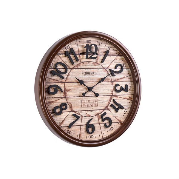 ساعت دیواری شوبرت مدل 6428 woodline