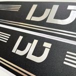 برچسب پارکابی خودرو مدل چرم کد PCHTA100 مناسب برای تارا بسته 4 عددی*312