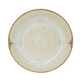 یبشقاب میوه خوری چینی پارس طلایی مدل 1816 کد 3814 - 6 عدد