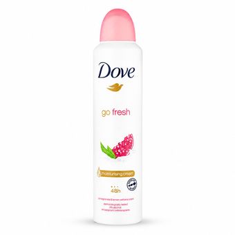 اسپری ضدتعریق زنانه داو مدل Pomegranate 48HR حجم 250 میلی‌لیتر