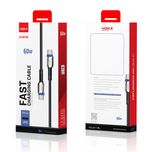 کابل USB-C هیسکا مدل LX-841CC طول 1.2 متر