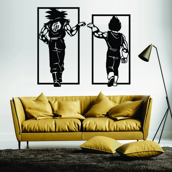 استیکر مدل انیمه A08 مجموعه دوعددی