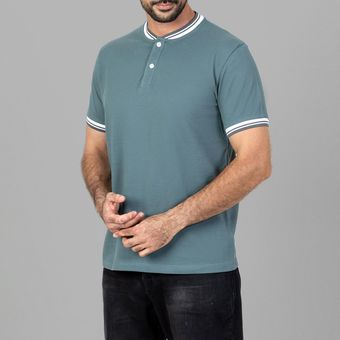 پولوشرت آستین کوتاه یقه گرد مردانه باینت مدل 817-1