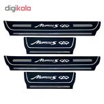 برچسب پارکابی خودرو کد SK042 مناسب برای ام وی ام 110 مجموعه 4 عددی*3