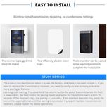 زنگ بی سیم مدل 2N189-BB مجموعه 3 عددی