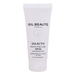 کرم ضد آفتاب بدون رنگ ژیل بوته SPF 40 مدل GB_003 ‌مناسب پوست‌های چرب و مختلط حجم 40 میلی‌لیتر